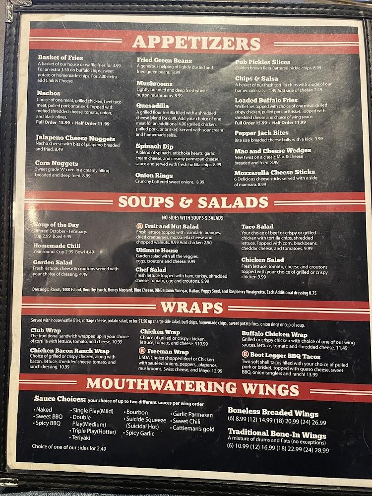 Rivals Bar & Grill Menu image 3